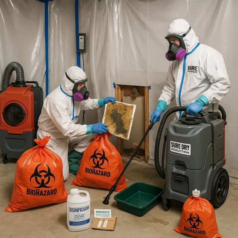 Contaminated Water Handling Protocols process in Elgin, OK