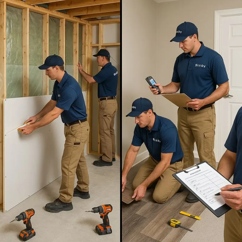Repairs and Reconstruction process in Elgin, OK